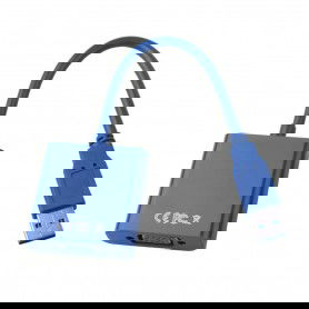 Dr. Phone-DrPhone VG® - USB 3.0 VGA Multi display Adapter Converter Externe Grafische Kaart Adapter (Externe Monitor) - Blauw€ 18,95€ 15,66DrPhoneKabels8720118039366