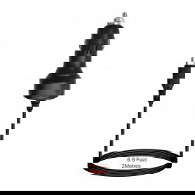 DrPhone PredatorX2 Autolader 1.5 Meter - Geschikt voor N-Switch - USB Type C – Kabel + Lader - Zwart