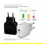 DrPhone Quick Charge Series - Snellader Adapter/Stekker -  Thuislader - Oplader Met Snel Opladen Functie - 9V 2A -18W - Zwart