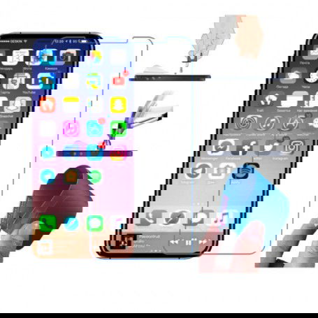 Dr. Phone-DrPhone iPhone X / XS - Nano Explosion-proof Schermfolie Flexibele Anti-Shock 0.3mm Soft Glass Screenprotector - Nano€ 4,95€ 4,09DrPhoneTelefoniescreenprotector7091134117002