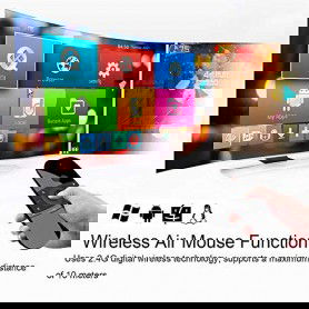 Dr. Phone-Elementkey MX15 - Air Mouse / Remote Mouse - draadloos toetsenbord - 2.4G Smart TV - 2.4G Smart TV Remote met muis - Zwart€ 27,95€ 23,10DrPhoneMuis8720118999783