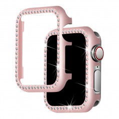 Dr. Phone-DrPhone Apple Watch 1/2/3 38mm TPU Bling Case met Kristal Diamanten Look - Beschermend frame – Rosegold€ 11,95€ 9,88Apple Watch
