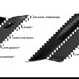 Dr. Phone-DrPhone Mate 20 PRO Hoesje - Geborsteld TPU case - Ultimate Drop Proof Siliconen Case - Carbon fiber Look – Zwart€ 10,95€ 9,05Huawei8720118008973