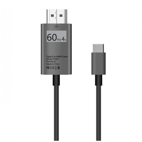 Dr. Phone-DrPhone USB-C naar HDMI Adapterkabel - 4K 60Hz -1080P HD HDTV Adapter - Geschikt voor o.a MacBook Pro 2017 / Galaxy S9/ Note 9..€ 29,95€ 24,75DrPhoneAdapter/Converter8720118008751