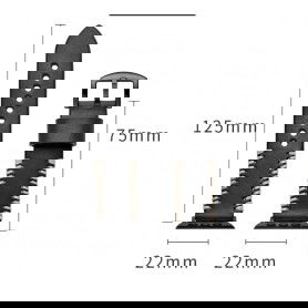 Dr. Phone-DrPhone Apple Watch 1/2/3/4 - 42mm - 44mm - Horlogeband Lederen Handgemaakte Stiksels Armband - Zwart€ 18,95€ 15,66DrPhoneApple Watch8720118008522