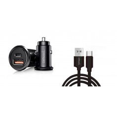 Dr. Phone-DrPhone® Invisible Pro - Autolader - 30W - USB-C met PD (power delivery) + Power USB-C Kabel - Tablet / Smartphone€ 19,95€ 16,49DrPhoneAutoladers8720118137246