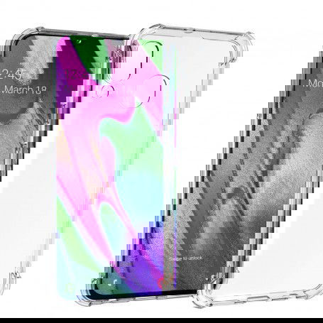 Dr. Phone-DrPhone Samsung A40 TPU Hoesje - Siliconen Bumper Case met Verstevigde randen – transparant€ 9,95€ 8,22DrPhoneHoesje voor mobiele telefoon8720118008393