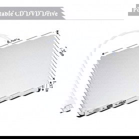 Dr. Phone-DrPhone DW1 - Externe DVD/CD Writer - Brander - DVD Speler - CD Speler - USB 3.0 - Windows / Mac OS / PC / Laptop / Macbook€ 39,95€ 33,02DrPhoneDVD/RW Spelers8720118007921