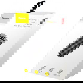 Dr. Phone-Baseus Dubbele Poort Universele USB + USB-C Snellader PD, Qualcom 4.0/3.0 Adapter Zwart€ 13,95€ 11,53Autoladers
