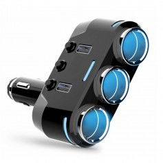 Dr. Phone-DrPhone CAR1 Multifunctionele Autolader - 3 Contactdozen -100W & 2 USB poorten 3.1A (1A / 2.1A)€ 24,95€ 20,62DrPhoneAutoladers8720118137338