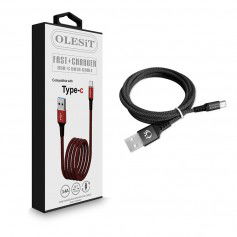 Dr. Phone-Olesit Type-C USB C Fast Charge 3.4A - Oplaadkabel - Veilig laden - Data Sync & Transfer - Anit-Knik - 1.5M Zwart€ 13,95€ 11,53OlesitKabel & Lader8720118009185