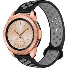 Dr. Phone-DrPhone Siliconen Polsband Galaxy Watch 40 mm & 42 mm - 20 mm Sportband – Zwart/Grijs€ 14,95€ 12,36Wearablebandje