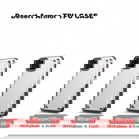 Dr. Phone-LUXWALLET® iPhone 11 Case - Desert Armor Drop Proof Hoes - Metallic Silver€ 13,95€ 11,53LUXWALLETHome8720118137772