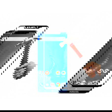 Dr. Phone-DrPhone Motorola One Tempered Glas 4D Volledige Glazen Dekking Full coverage 9H - Zwart€ 10,95€ 9,05DrPhoneTelefoniescreenprotector8720118009680