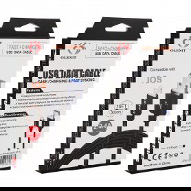 Dr. Phone-Olesit Lightning 2 Meter Fast Charge 2.4A - Oplaadkabel - Veilig laden - Data Sync & Transfer - Zwart€ 11,95€ 9,88OlesitKabel & Lader8720118009895