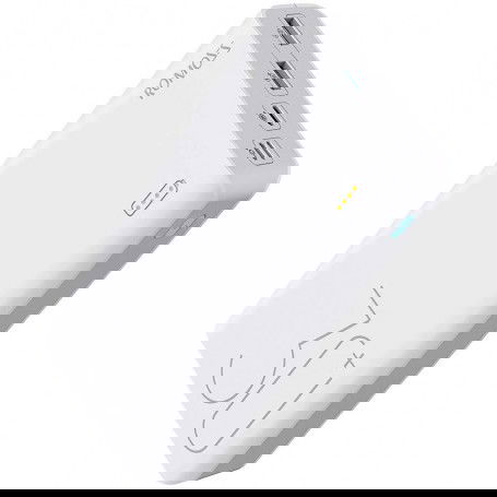 Dr. Phone-DrPhone RS8 30000 mAh Powerbank – 10-voudige Bescherming - 3 Apparaten Laden - Qualcomm 3.0 - USB-C 9V 18W Fast Charge - Wit€ 59,95€ 49,55DrPhonePowerbanks / Accu's8720118374795