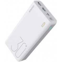 Dr. Phone-DrPhone RS8 30000 mAh Powerbank – 10-voudige Bescherming - 3 Apparaten Laden - Qualcomm 3.0 - USB-C 9V 18W Fast Charge - Wit€ 59,95€ 49,55DrPhonePowerbanks / Accu's8720118374795