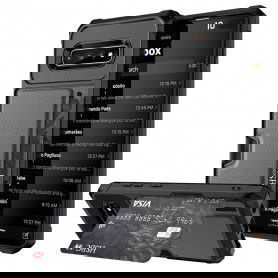 Dr. Phone-DrPhone Galaxy S10+Plus TPU Kaarhouder Armor Case met magnetische autohouder ondersteuning - Zwart€ 17,95€ 14,83DrPhoneSamsung