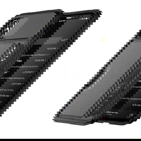 Dr. Phone-DrPhone iPhone X/XS TPU Kaarhouder Armor Case met magnetische autohouder ondersteuning - Zwart€ 17,95€ 14,83DrPhoneApple