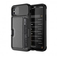 Dr. Phone-DrPhone iPhone X/XS TPU Kaarhouder Armor Case met magnetische autohouder ondersteuning - Zwart€ 17,95€ 14,83DrPhoneApple