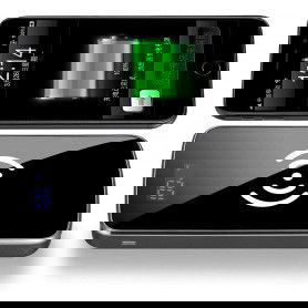 Dr. Phone-DrPhone PB3 Draadloze Qi Oplader + Mirror Power Bank 10000 mah met 2 USB poorten & Digitale Display - Zwart€ 31,95€ 26,40DrPhone