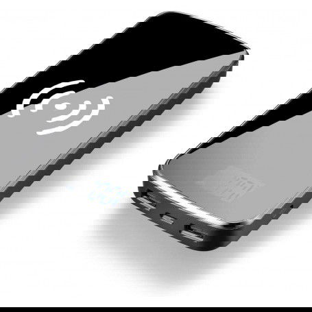 Dr. Phone-DrPhone PB3 Draadloze Qi Oplader + Mirror Power Bank 10000 mah met 2 USB poorten & Digitale Display - Zwart€ 31,95€ 26,40DrPhone