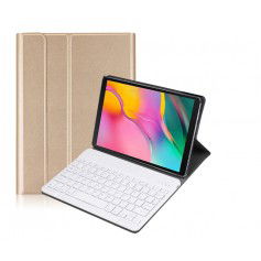 Dr. Phone-DrPhone Galaxy Tab S5E 10.5 2019 Draadloze Bluetooth Toetsenbord Ultra Slim PU lederen Cover – Goud€ 39,95€ 33,02DrPhoneToetsenbord8720118010181