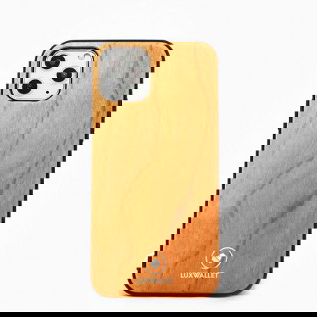 Dr. Phone-LUXWALLET - Cherrywood - iPhone 11 PRO Houten Hoesje - Back Cover TPU Case met Echt Hout€ 22,95€ 18,97LUXWALLETApple8720118057001