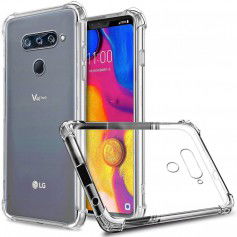 Dr. Phone-DrPhone LG V40 ThinQ TPU Hoesje - Siliconen Bumper Case met Verstevigde randen – transparant€ 9,95€ 8,22DrPhoneHoesje voor mobiele telefoon8720118010105