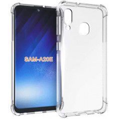 Dr. Phone-DrPhone Samsung A20E TPU Hoesje - Siliconen Bumper Case met Verstevigde randen – transparant€ 9,95€ 8,22DrPhoneHoesje voor mobiele telefoon8720118010426