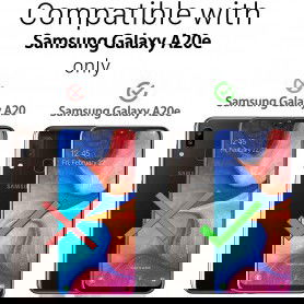 Dr. Phone-DrPhone Samsung A20E TPU Hoesje - Siliconen Bumper Case met Verstevigde randen – transparant€ 9,95€ 8,22DrPhoneHoesje voor mobiele telefoon8720118010426