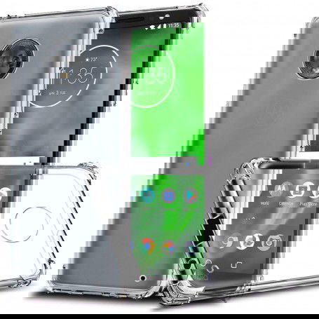 Dr. Phone-DrPhone Moto G6+ Plus TPU Hoesje - Siliconen Bumper Case met Verstevigde randen – transparant€ 9,95€ 8,22DrPhoneMotorola8720118010518