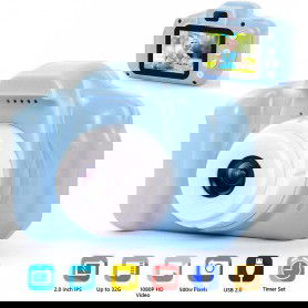 Dr. Phone-DrPhone Pixel - Camera voor kinderen -1080P FHD met 2 inch IPS-scherm en 8 GB SD-kaart voor 3-10 jaar – lichtblauw€ 29,95€ 24,75DrPhoneCamera 8720118010884