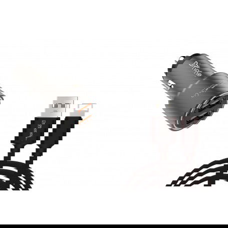 Dr. Phone-DrPhone QC-Alumi - 2 Poort Metalen Autolader + 1 Meter Oplaadkabel - Kabel - Geschikt voor iPhone en iPad€ 20,95€ 17,31DrPhoneAutoladers8720118100400