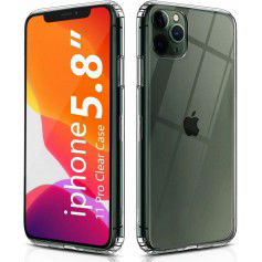 Dr. Phone-DrPhone iPhone 11 PRO TPU Siliconen Schokbestendig Hoesje met Bumperafdekking – Transparant€ 7,95€ 6,57DrPhoneHome8720118011164