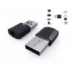 Dr. Phone-DrPhone AUX1 Mini Pro - Bluetooth 4.2 + AUX Receiver voor Auto - Speakers - Muziek ontvanger - Bluetooth Transmitter - Draadloos€ 10,95€ 9,05DrPhone(Bluetooth) Ontvangers8720118041857