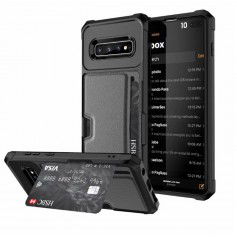 Dr. Phone-DrPhone Galaxy S10+ Plus TPU Kaarthouder Armor Case met Verstevigde hoeken & magnetische autohouder ondersteuning - Zwart€ 17,95€ 14,83DrPhoneSamsung