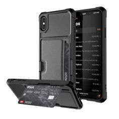 Dr. Phone-DrPhone iPhone XR TPU Kaarthouder Armor Case met Verstevigde hoeken & magnetische autohouder ondersteuning - Zwart€ 17,95€ 14,83DrPhoneApple