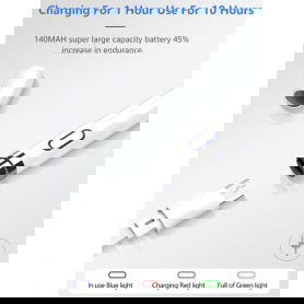 Dr. Phone-DrPhone Ultima Capacitieve Actieve Stylus Pen - 1.45mm - Magnetisch - ZWART Geschikt voor iPad Pro / Air / Mini - Samsung Tablet€ 27,95€ 23,10DrPhoneStylus pen8720118011829