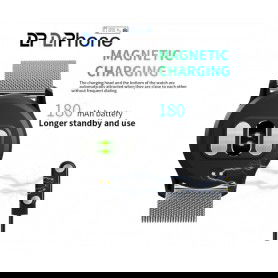 Dr. Phone-DrPhone® GTX4 - ECG+PPG Sport Smartwatch - Gezondheid / Fitness Watch - 8 Sportmodus - Berichten - Waterproof - Milanese Zwart€ 69,95€ 57,81DrPhoneSmartwatch8720118737378