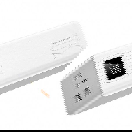 Dr. Phone-DrPhone HyperCell - 30.000 mAh Lader - LED Display - LED Lamp - Mobiele Power Bank - Powerbank met Extra Capaciteit - Wit€ 49,95€ 41,28DrPhonePowerbanks / Accu's8720118101322