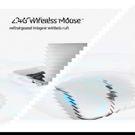Dr. Phone-Elementkey MIX2 - 2 in 1 Draadloos Bluetooth Muis + 2.4Ghz Dongle Wireless Mouse - Comfort & Compact - Zwart€ 22,95€ 18,97ElementkeyMuis8720118737415