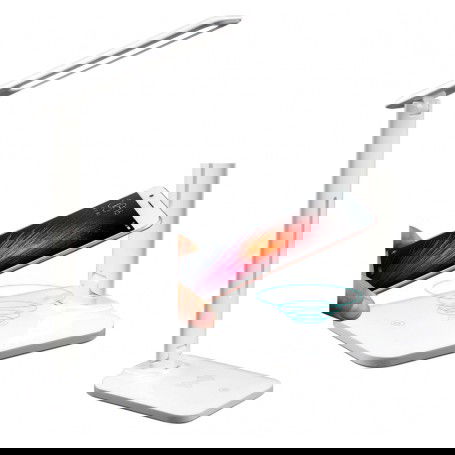 Dr. Phone-DrPhone CL – 28 LED Bureaulamp - USB oplaadpoort - Qi draadloos opladen – Touch Bediening – Kantoor / Nachtkastje - Wit€ 29,95€ 24,75DrPhoneDraadloos Laden8720118101391
