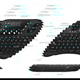 Dr. Phone-Elementkeyboard - RBG1 - Mini Handheld Toetsenbord + Muis - RBG - Verlichte Toetsen - Geschikt voor o.a. Smart TV / Android / PC€ 19,95€ 16,49ElementkeyToetsenbord7091132314236