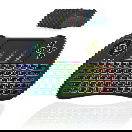 Dr. Phone-ElementKeyboard RBG2 - Draadloze toetsenbord - Touchpad - LED - Wireless Keyboard voor o.a. Smart TV / Android€ 22,95€ 18,97DrPhone(Mini) Toetsenbord en muis8720118100653