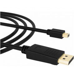 Dr. Phone-DrPhone Mini Displayport naar Displayport - Audio & Video Kabel – 4k -30Hz / 1080P 60Hz – Male to Male – Zwart€ 14,95€ 12,36DrPhoneAdapter/Converter8720118042076