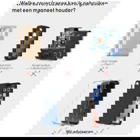 Dr. Phone-DrPhone A2 - Magnetische Smartphone Houder- Ventilatierooster Houder voor Mobiel + 2 Metalen Plakkers - Zwart€ 11,95€ 9,88DrPhoneSmartphone / Tablet / Laptop Houders8720118040058