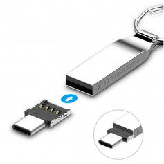 LUXWALLET O1 - OTG Macbook - Smartphone Adapter - Zet normale USB in TYPE C flashdrive - o.a. USB Sticks, Controllers
