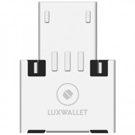 LUXWALLET O2 - OTG Micro USB Smartphone Adapter - Zet normale USB in Micro USB flashdrive - o.a USB Sticks, Controllers