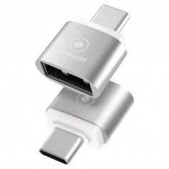 Dr. Phone-LUXWALLET O3 - OTG Adapter - Verander USB naar USB-C / Type-C voor o.a. Macbook - Zilver€ 9,95€ 8,22LUXWALLETHome8720118737958